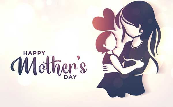 Free Mom & Daughter Love Background