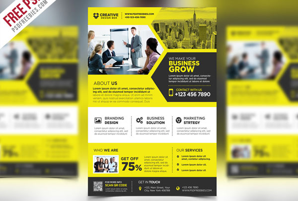 Free PSD Corporate Business Template