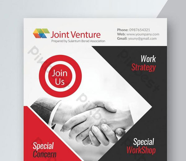 Free Providing Business Solution Corporate Flyer