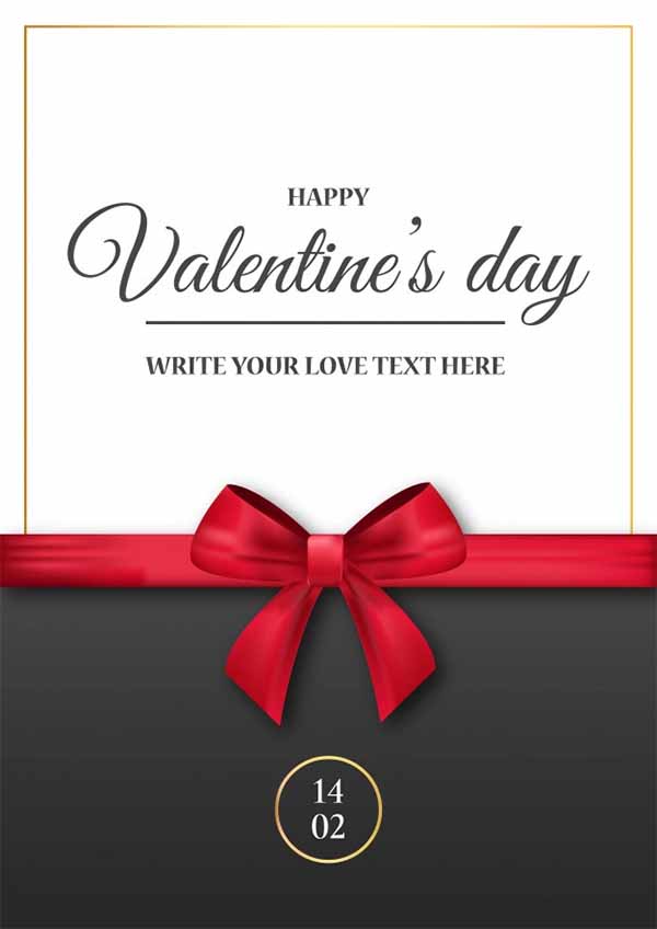 Free Valentines Day Invitation Template