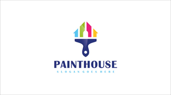 Free Paint House Logo