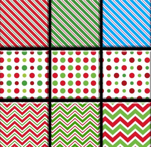 Funny Christmas Seamless Patterns