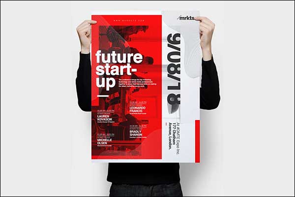 Future Startup Flyer Template