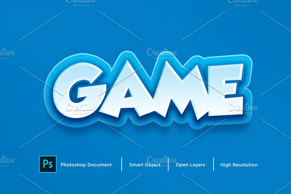Game Text Effect & Layer Style