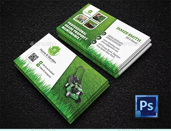Garden Landscape Business Card Templates