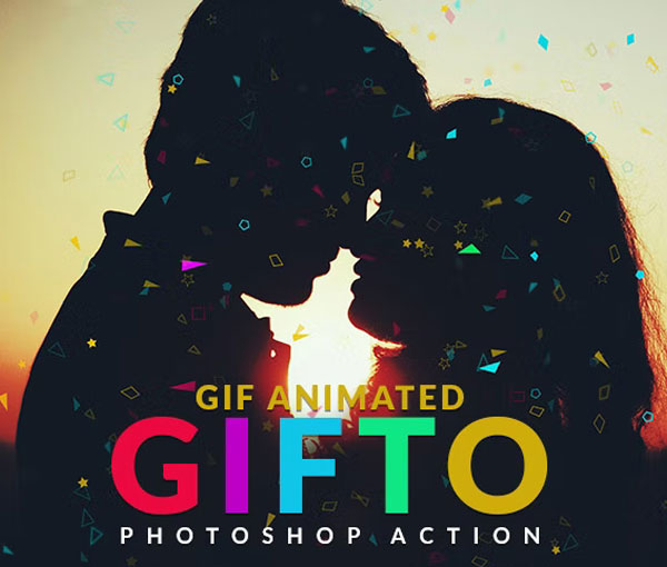 Gifto Gif Animated Photoshop Action