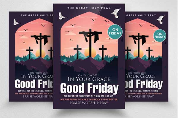 Good Friday Poster and Flyer Template
