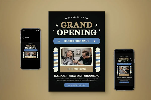 Grand Opening Instagram Banners