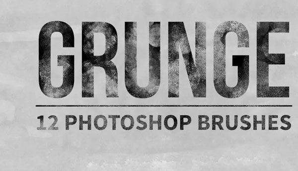 Grunge Photoshop Brushes Pack
