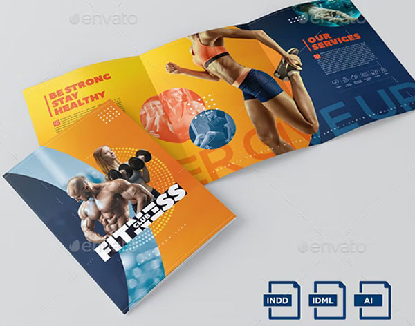 Gym and Fitness Club Brochure