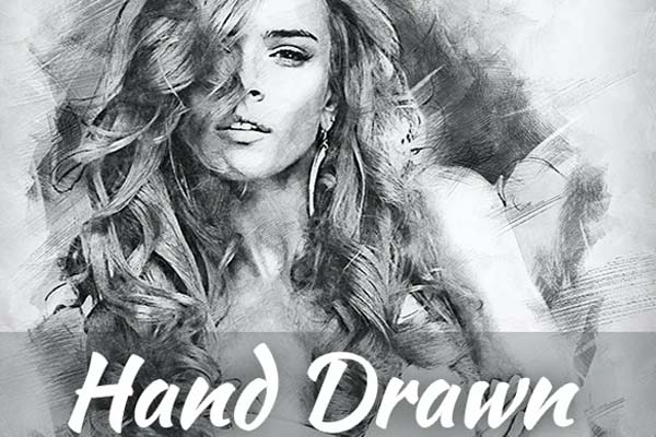 Hand Drawn Photoshop Actions