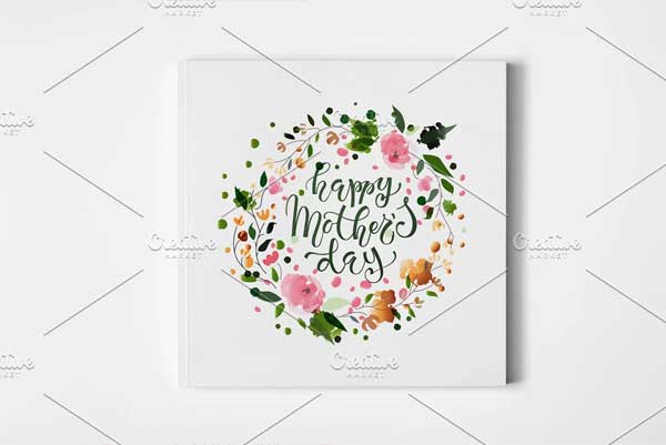 Happy Mother's Day Card Template