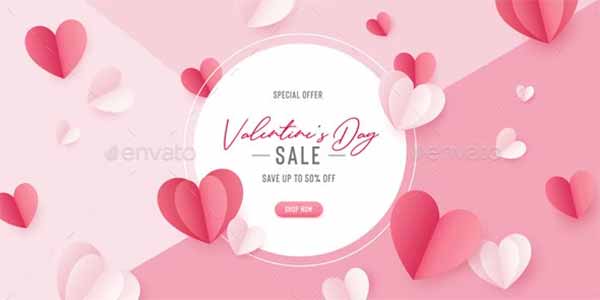 Happy Valentines Day Greeting Cards Vector