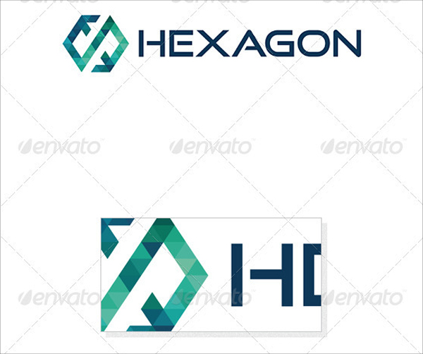 Hexagon Construction Logo Template
