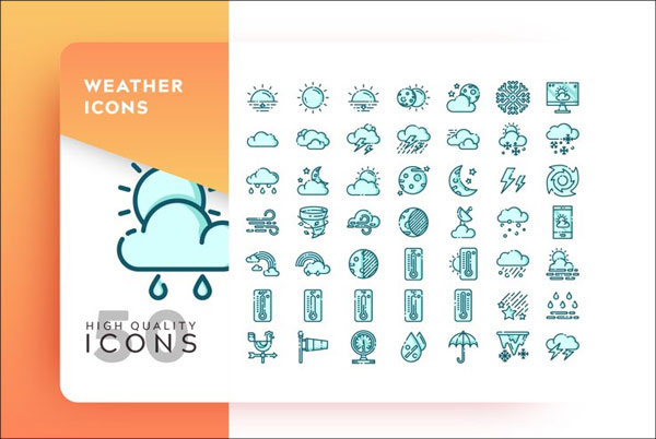 High Quality Weather Icons
