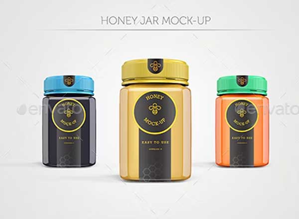 Honey Jar Mock-up
