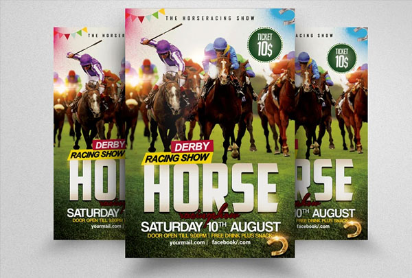 Horse Racing Championship Flyer
