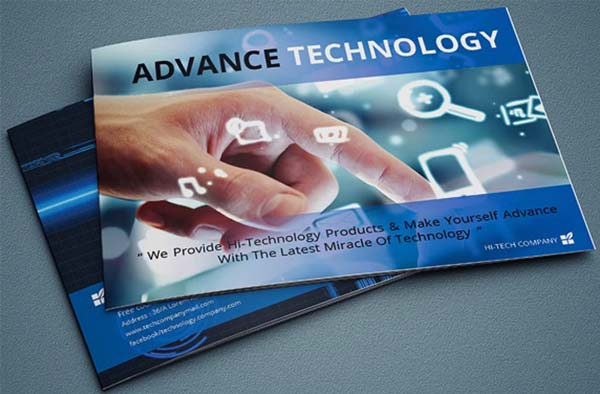 InDesign Technology Brochure Design Template