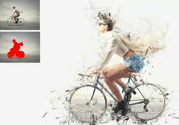 Ink Dispersion Photoshop Action