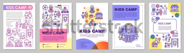 Kids Children Summer Camp Brochure
