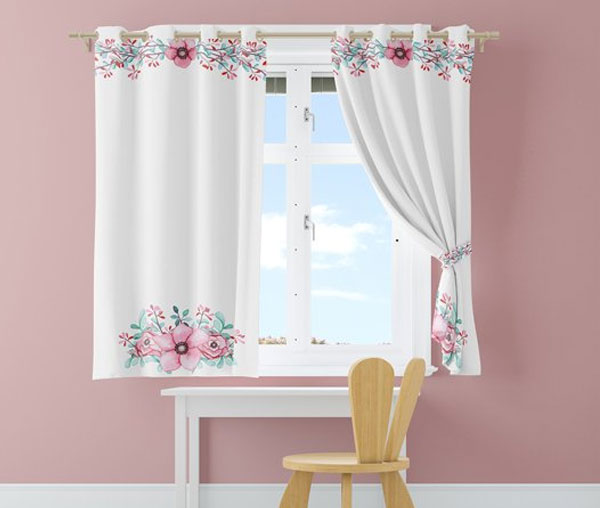 Kids Room - Curtains & Wall Set