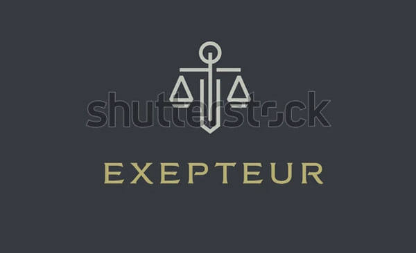 Law Firm Logo Vector Design Templates
