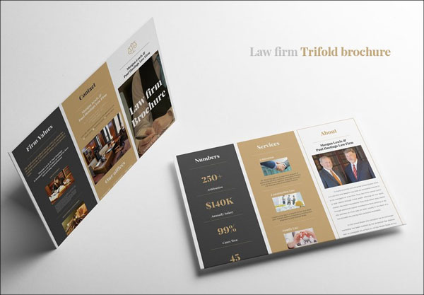 Law Firm Trifold Brochure Download