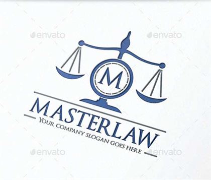 Lawyer Letter Logo Designs Templates