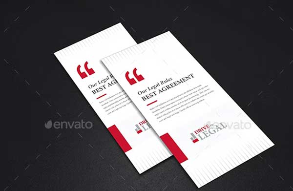 Legal Corporate Law Firm Business Tri-Fold Brochure