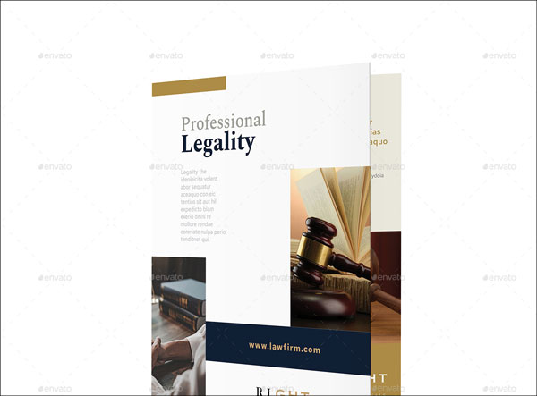 Legality Service Adviser Bifold Brochure