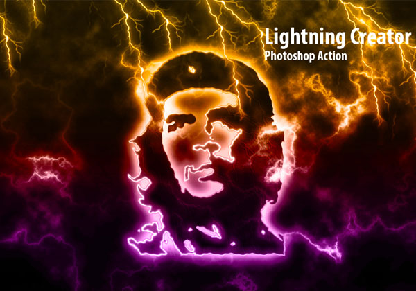 Lightning Light Effects Photoshop Actions
