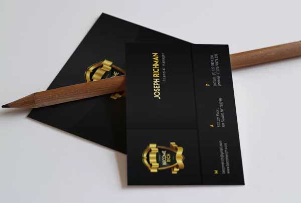Luxury Business Card PSD Design