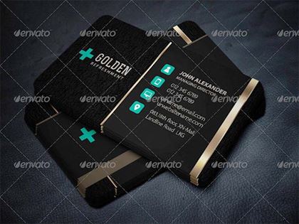 Luxury Business Card PSD Template
