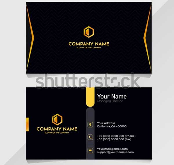 Luxury Design Graphic Business Card Template