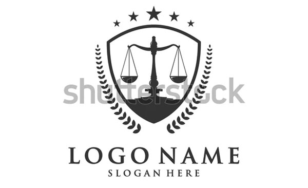 Luxury Law Logo Design Templates