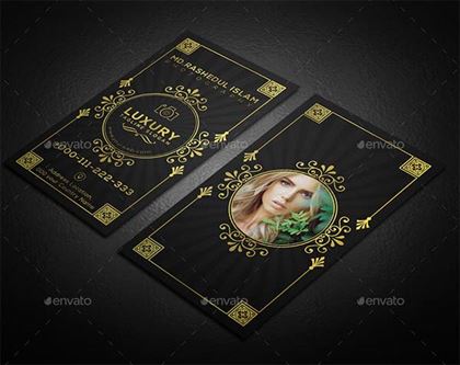 Luxury Photography Business Card Template