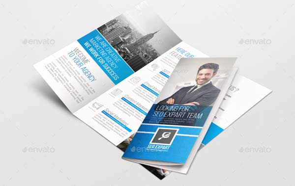 Marketing Plan Trifold Brochure Design
