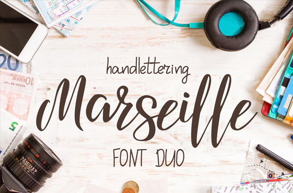 Tattoo Marseille Lettering Fonts