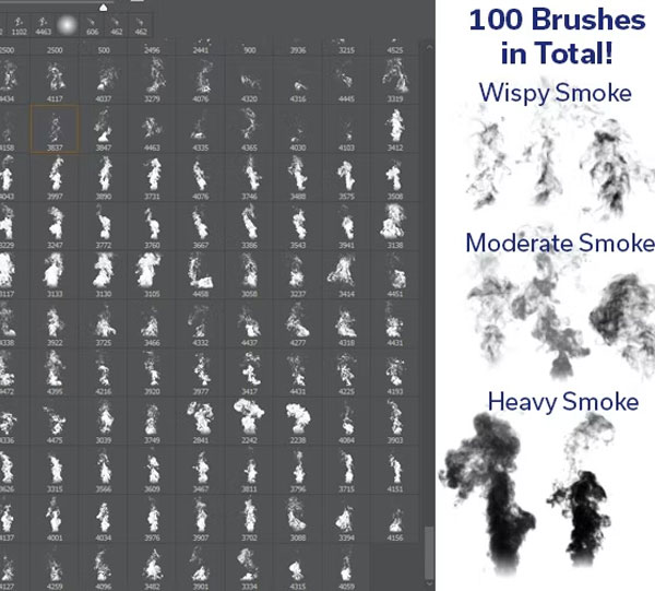 Massive Smoke Brushes
