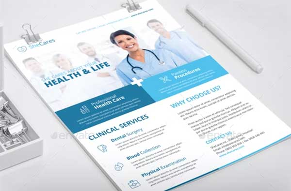 Medical Business Flyer Templates