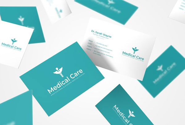 Medical Doctor Minimal Business Card Template