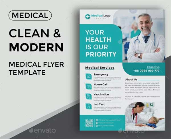 Medical and Healthcare Business Flyer