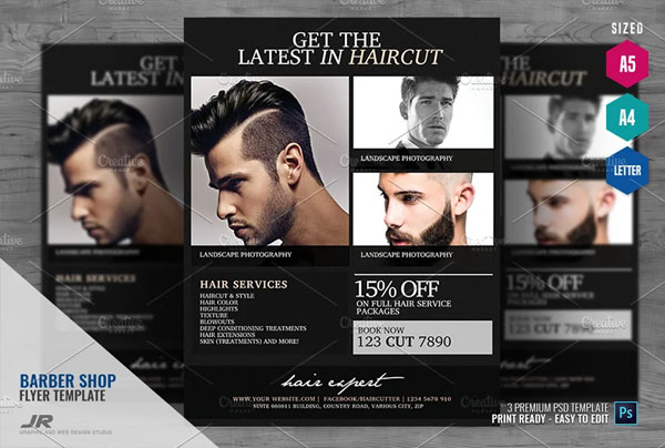 Men Barber Shop Flyer