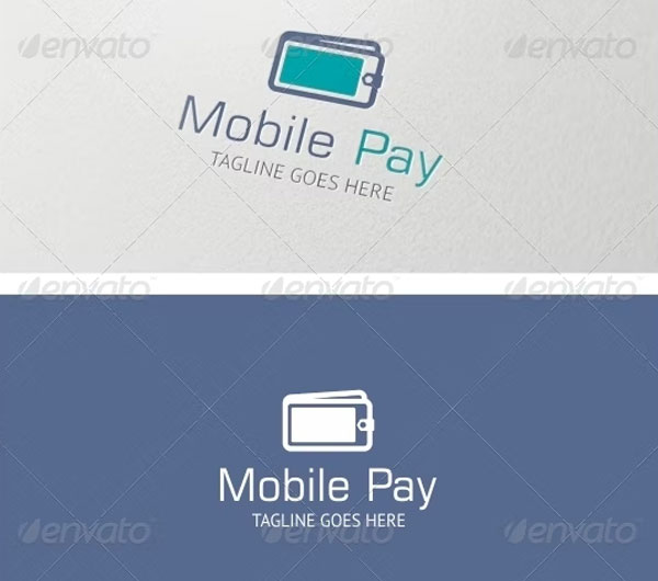 Mobile Pay Logo Template