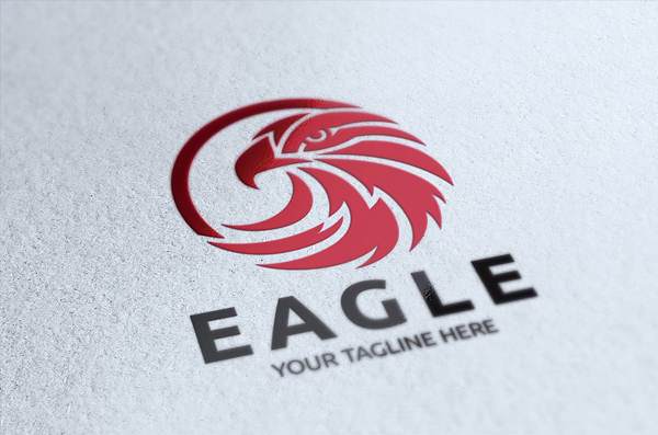 Modern Eagle Logo Template