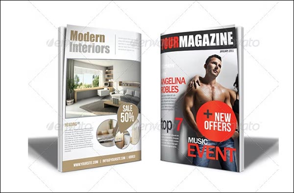 Modern Magazine Design Templates