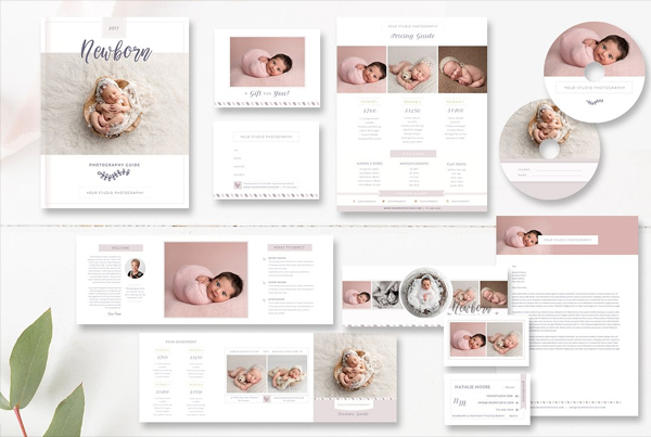 Newborn Photographer Marketing Set