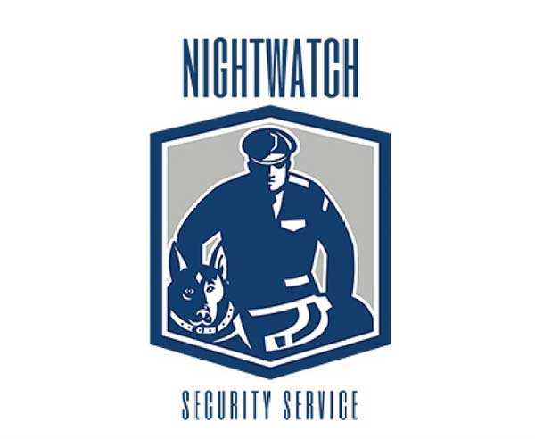 Night Watch Security Service Logo Templates