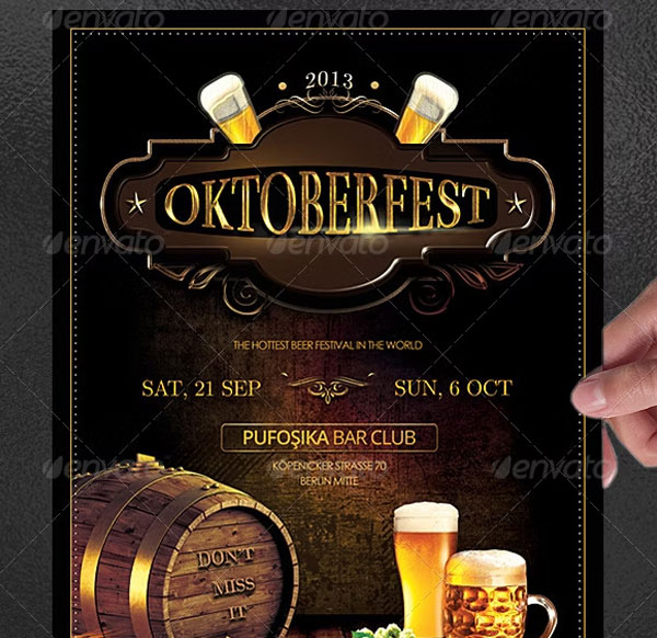 Oktoberfest Poster and Flyer Template