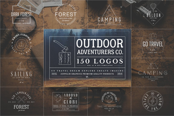 Outdoor Adventurers Logos